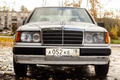 Передние фары с линзой для Mercedes W124 (86-95), купить, цена. (Eagle  eyes: МВ-22)