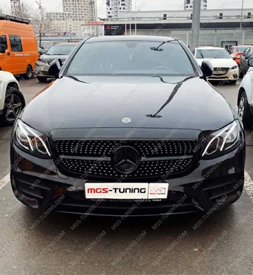 Передний бампер Mercedes W211 тюнинг обвес E63 AMG (ID#51160799), цена:  18230 ₴, купить на Prom.ua