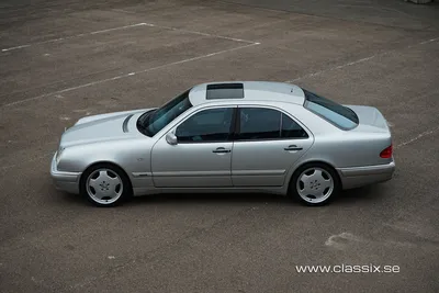 Download wallpaper Mercedes - Benz, W210, E260, section mercedes in  resolution 1364x768
