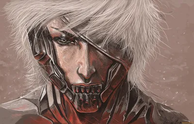 Арты и концепт арты персонажей Metal Gear Rising Revengeance | Пикабу