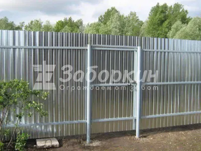 Купить металлический забор в Минске | Цены на заборы из металла