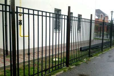 Металлический забор из профнастила 2. 2 м горизонтальный, цена в  Новосибирске от компании Группа компаний МТК