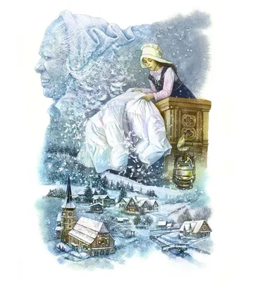 Иллюстрация Госпожа Метелица | Illustrators.ru
