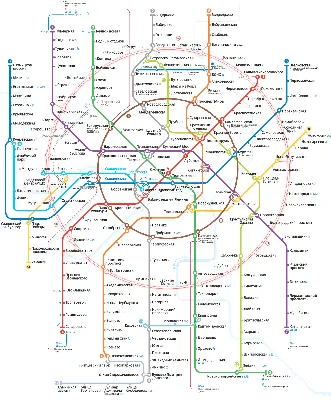 Настоящая карта метро: реальное местоположение станций | А - Кадастр | Дзен