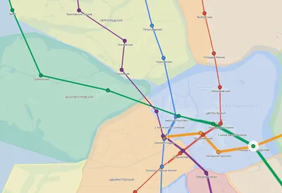 В схеме петербургского метро появится железнодорожная ветка с 4 марта - МК  Санкт-Петербург