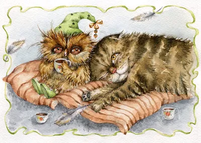 Международный день кошек 1 марта открытка | Открытки, Праздничные открытки,  Картинки