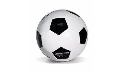 Шар (18\"/46 см) Футбольный мяч Белый 1 шт.