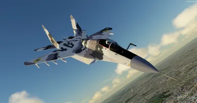 Mikoyan MiG-29 Fulcrum Ukrainian Air Force for FSX and P3D - DOWNLOAD