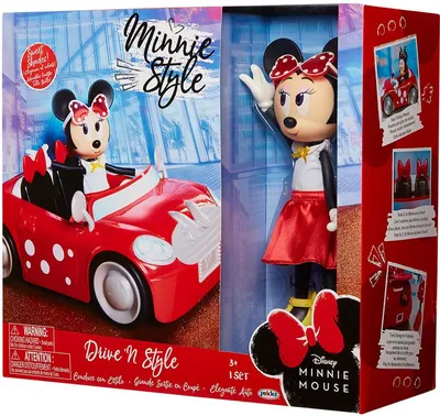 Кукла Мини Маус с кола Jakks Pacific inc - store.bg