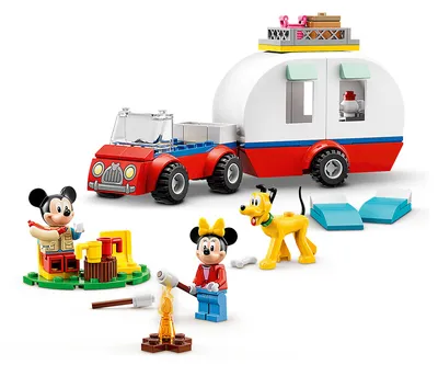 Игрален комплект конструктор ЛЕГО Mickey and Friends 10777 - Пътуването на Мики  Маус и Мини Маус | КОМСЕД