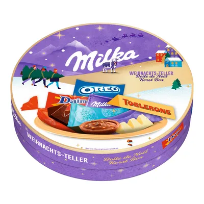 Milka Airy Dark Chocolate with Milk Leger Aireado Chocolate con Leche, 110  g / 3.88 oz (pack