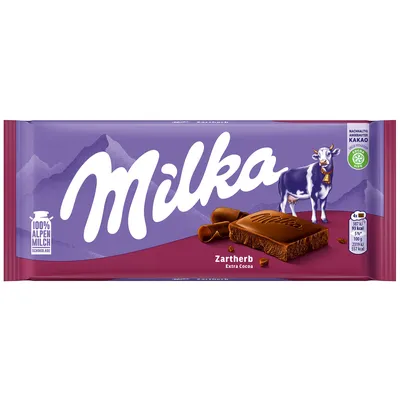 Milka Milk Chocolate Bar lu biscuit, 87 g – Peppery Spot