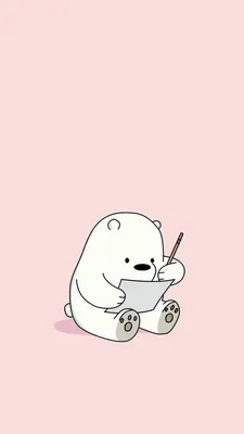 Милые обой для телефона 💘 | Cute cartoon wallpapers, Bear wallpaper, Cute  panda wallpaper