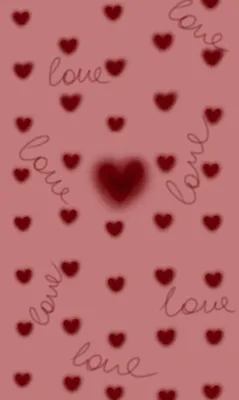wallpaper for phone, background wallpaper soft cute hearts love обои фон  сердечки на телефон милые | Heart wallpaper, Wallpaper, Pink wallpaper