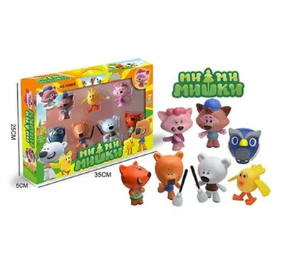 Набор персонажей из мультфильма Ми Ми Мишки 7 фигурок в NuKupi -  Інтернет-магазин дитячих товарів