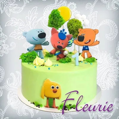 Ми-ми-мишки, торт с мультгероями категории торты на день рождения для  мальчиков на 4 года