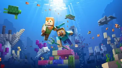 Minecraft Launches Update Aquatic Phase Two - IGN | Fondos de minecraft,  Imágenes de minecraft, Modelos de minecraft