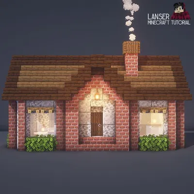 Маленький деревянный дом в Майнкрафт - VScraft