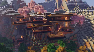Красивый ДОМ в ЯПОНСКОМ СТИЛЕ Minecraft | КАК ПОСТРОИТЬ ДОМ В ЯПОНСКОМ  СТИЛЕ МАЙНКРАФТ!? - YouTube