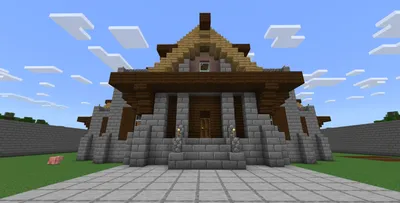 Minecraft: как построить дом | VK Play