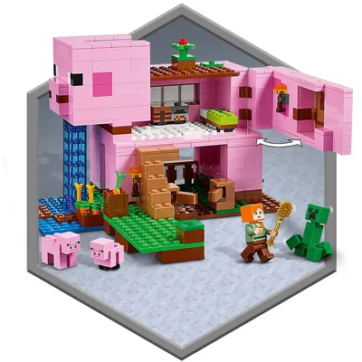 конструктор lego minecraft 21179: грибной дом - Магазин игрушек - Фантастик