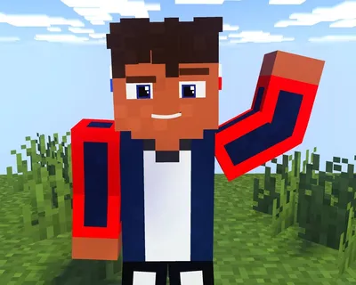 Как создать маленькую аватарку из скина Minecraft (мини-скин) - YouTube