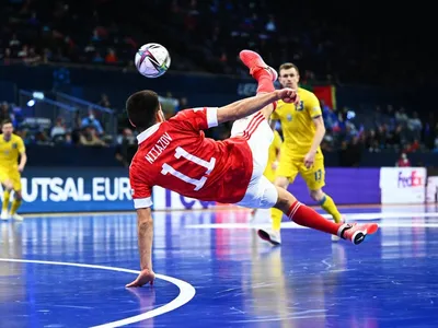 Роскошный гол Ниязова принёс России победу над Украиной в полуфинале  чемпионата Европы — 2022 по мини-футболу - Чемпионат