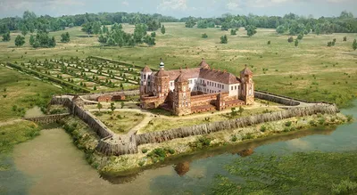 File:Мирский замок - Mir Castle - panoramio.jpg - Wikimedia Commons