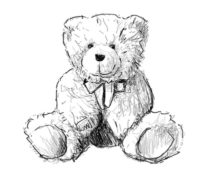 Медвежонок рисунок для детей - 40 фото