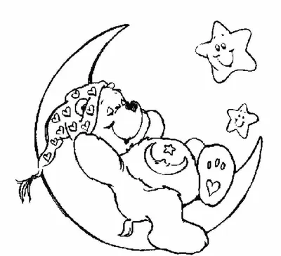 Медведь спит на облаке, иллюстрации Включая: спать и иллюстрация - Envato  Elements