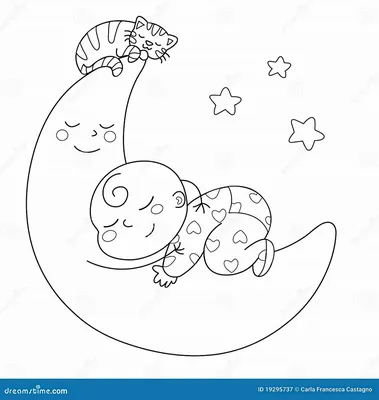 Виниловые наклейки на стену Мишка спит на луне (лист 30 х 90 см) Б394-36-1:  продажа, цена в Киеве. Интерьерные наклейки от \"\"Хочу ще!\" інтернет-магазин  :)\" - 1831639578