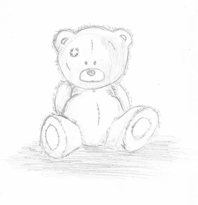 ✏️ рисунок карандашом. мишка Тедди …» — создано в Шедевруме