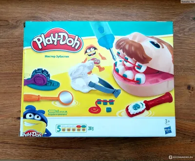 Пластилин Игровой набор \"Мистер Зубастик с золотыми зубами\" Play Doh:  купить пластилин по низкой цене в Алматы, Казахстане | Marwin