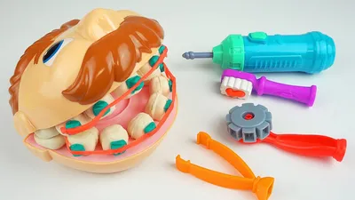 Набор для творчества Hasbro Play-Doh «Мистер Зубастик с золотыми зубами»  F12595L0