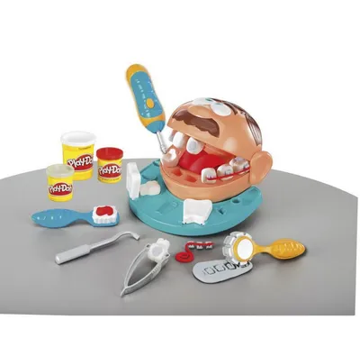 Масса для лепки Play-Doh Мистер Зубастик (B5520) - купить с доставкой по  выгодным ценам в интернет-магазине OZON (838972606)