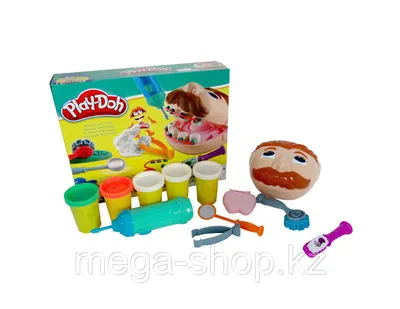 Набор для лепки игровой Play-Doh Мистер Зубастик с золотыми зубами, F1259 -  купить в О'КЕЙ - СберМаркет, цена на Мегамаркет