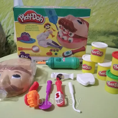 Play-Doh Набор \"Мистер Зубастик\", версия 2016 г., арт. В5520. - «Отличный  игровой набор для детей! Лечим зубы мистеру Зубастику» | отзывы