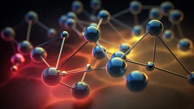 Молекула атома иллюстрация штока. иллюстрации насчитывающей научно -  40113980