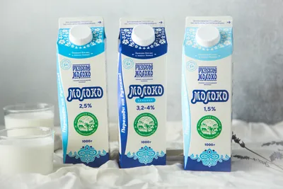 Новая упаковка Рузского Молока