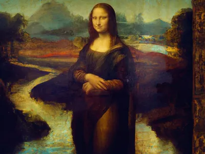 Мона лиза» — создано в Шедевруме