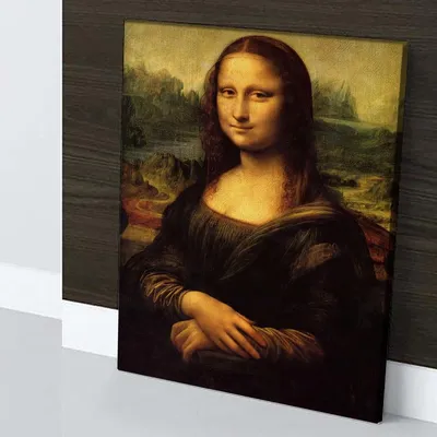 Картина Мона Лиза (Джоконда), Леонардо да Винчи из янтаря купить в Украине  по привлекательной цене — Amber Stone