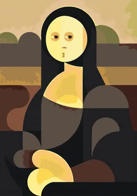 Мона Лиза интерьерная картина, 60*60 см купить по низким ценам в  интернет-магазине Uzum (381691)