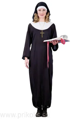 Костюм монашки: платье, головной убор (Германия) купить в Сыктывкаре