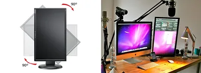 Вид сбоку монитора компьютера PNG , черный, монитор, сбоку PNG картинки и  пнг рисунок для бесплатной загрузки