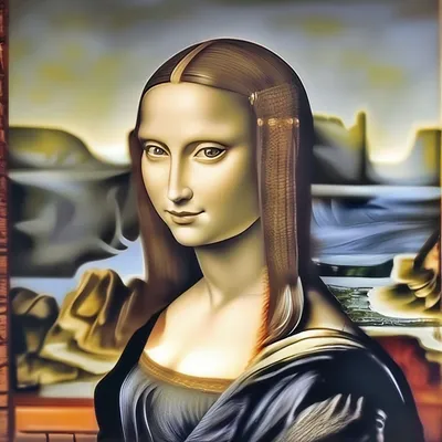 Картина на холсте с изображением Мона Лизы | AliExpress