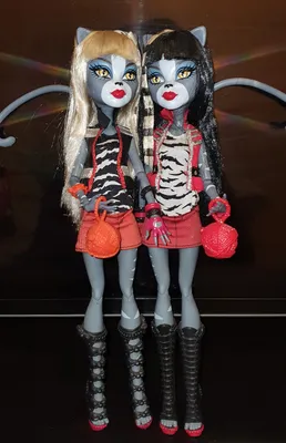 Характеристики модели Набор кукол Monster High Пурсефона и Мяулодия, 27 см,  W9215 — Куклы и пупсы — Яндекс Маркет