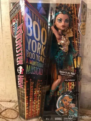 Кукла Нефера де Нил Базовая с питомцем Монстер Хай Nefera De Nile Basic  Doll Monster High W9115 по цене 2 990 грн в интернет-магазине MattelDolls