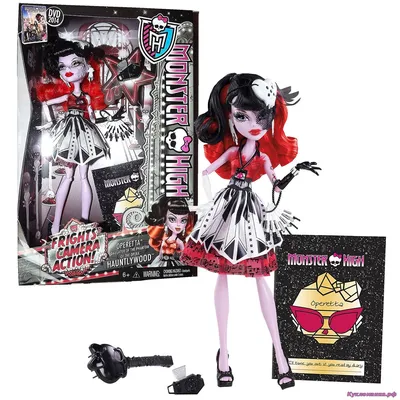 Купить кукла Monster High Оперетта - На роликах X3674, цены на Мегамаркет