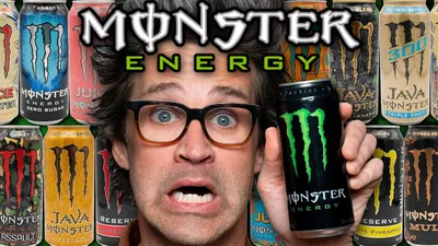 We Tried EVERY Monster Energy Drink Flavor - YouTube