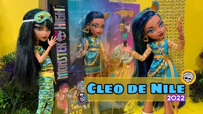 New Monster High G3 Doll - Cleo de Nile 2022 review /Новые куклы монстер хай  Клео де Нил 2022 обзор - YouTube